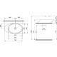 Раковина BOCCHI Vessel 1013-006-0125 серая матовая
