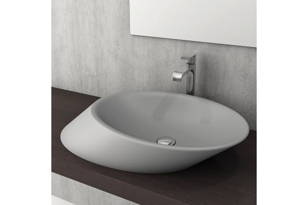 Раковина BOCCHI Vessel 1013-006-0125 серая матовая