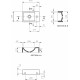 Рукомойник BOCCHI Mini 1418-001-0326 L, глянцевый белый