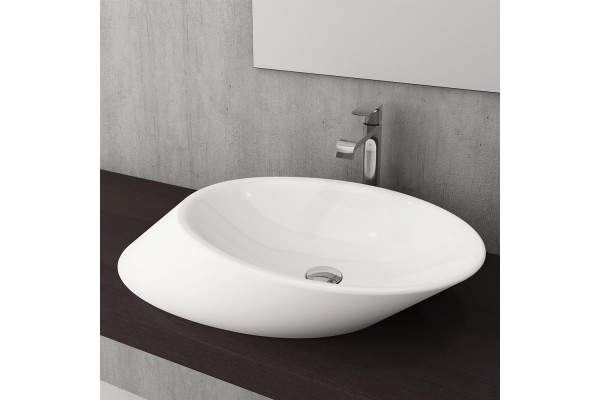 Раковина BOCCHI Vessel 1013-001-0125 глянцевая белая