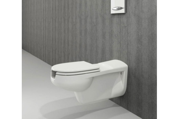 Унитаз подвесной BOCCHI Care&Confort 2011-001-0129 глянцевый белый, с микролифтом