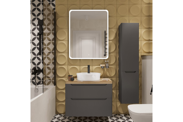 Рукомойник BOCCHI Slim Line 1599-061-0126, глянцевая белая