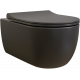 Унитаз подвесной BOCCHI V-Tondo 1416-004-0129 черный матовый, с крышкой A0336-004 с микролифтом