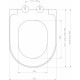 Унитаз подвесной BOCCHI V-Tondo 1417-006-012 серый матовый, с микролифтом