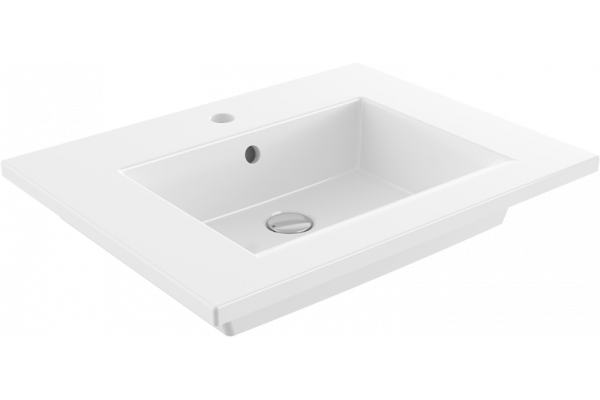 Раковина BOCCHI Milano 1161-001-0126 глянцевая белая