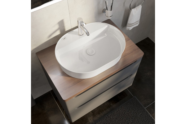 Раковина BOCCHI Slim Line 1600-001-0126 глянцевая белая