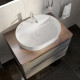 Раковина BOCCHI Slim Line 1600-001-0126 глянцевая белая