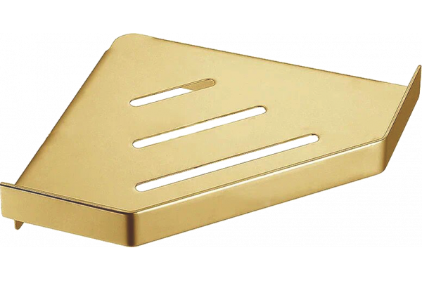 Полка Boheme New Venturo 10318-MG угловая, матовое золото