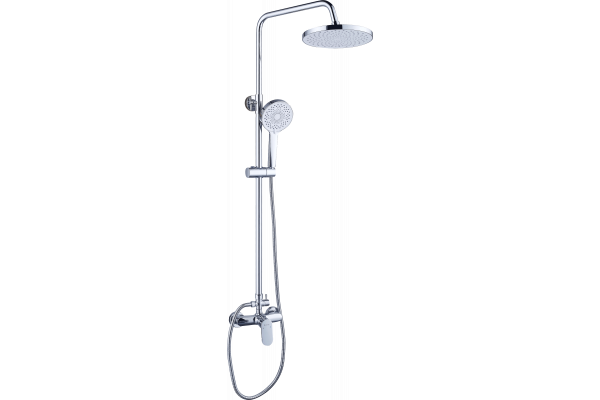 Душевая стойка BOND Circle B01-8100 хром
