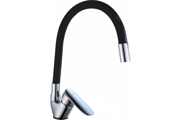Смеситель для кухни BOOU B8274 -10F-E307A чёрный, хром