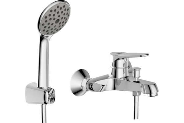 Смеситель для ванны с душем Bravat Eco F6111147C-B