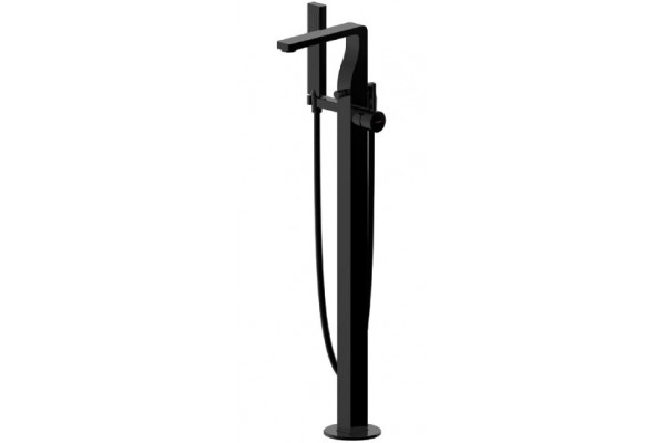 Напольный смеситель для ванны с душем Bravat Arc F66061K-B3-ENG