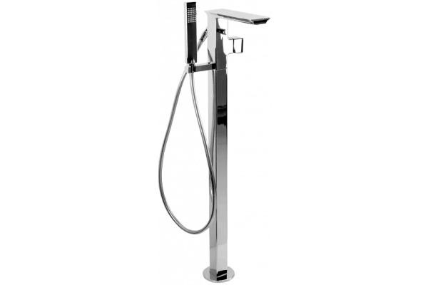 Напольный смеситель для ванны с душем Bravat Phillis F656101C-B3-ENG хром