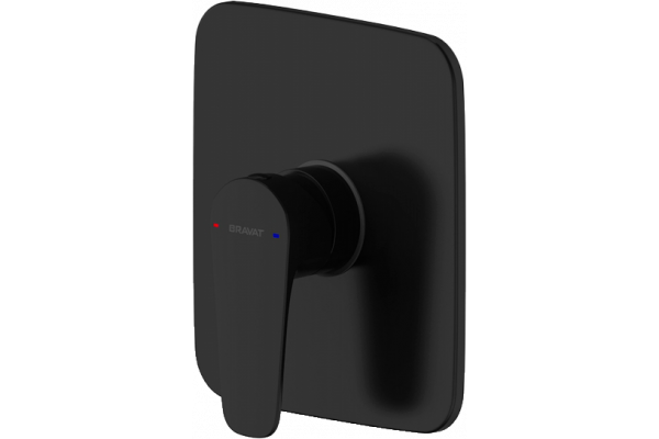 Смеситель для душа Bravat Source PB8173218BW-ENG черный