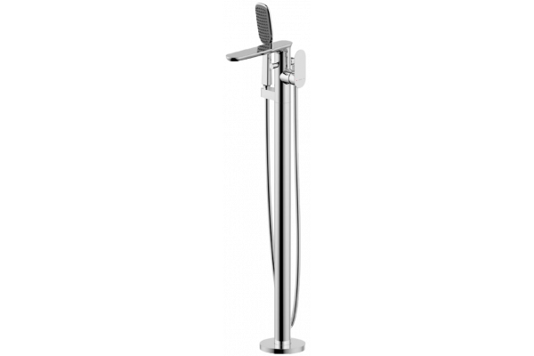 Напольный смеситель для ванны с душем Bravat Gina F665104C-B3-ENG хром