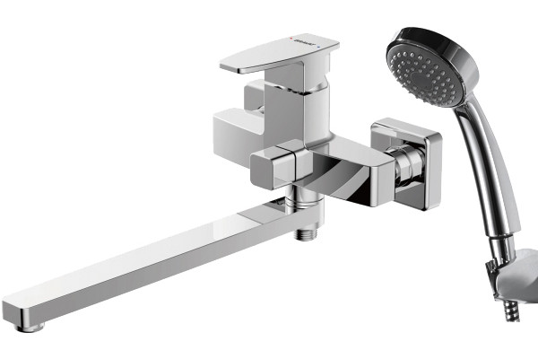 Универсальный смеситель Bravat Riffle F672106C-LB