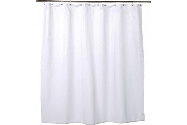 Штора для ванной Carnation Home Fashions Nylon Liner White защитная