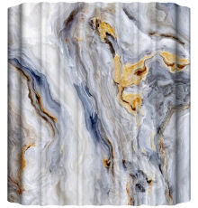 Штора для ванной Carnation Home Fashions Marble 180x200 grey