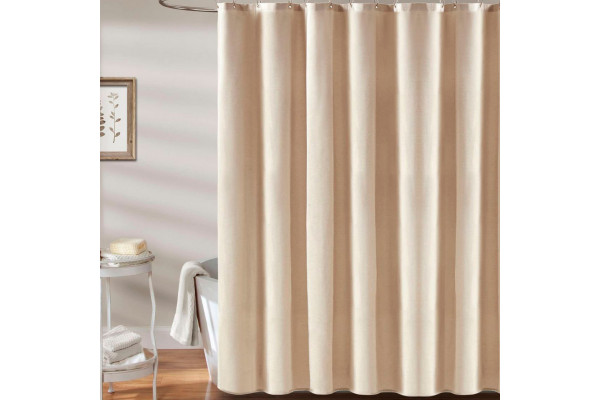Штора для ванной Carnation Home Fashions Mito MIO2420BEG 240x200