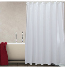Штора для ванной Carnation Home Fashions Shine White 180х200