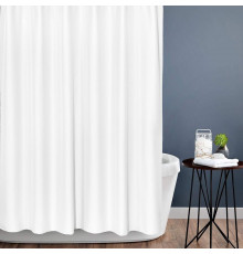 Штора для ванной Carnation Home Fashions Grace Jacquard White 200х200 см