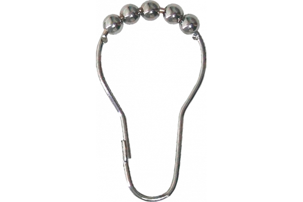Крючки для шторы Carnation Home Fashions Roller Hook хром