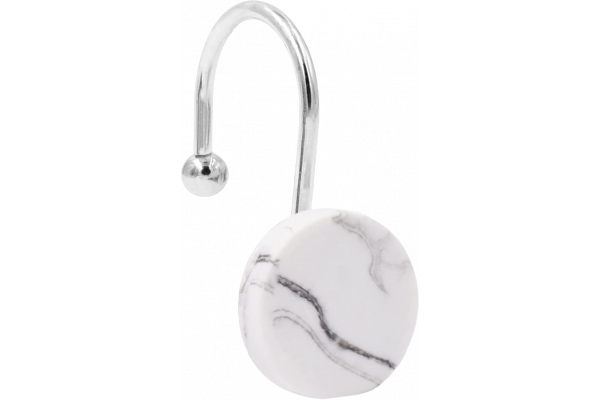 Крючки для шторы Carnation Home Fashions Marble MRB-BT/21 белый