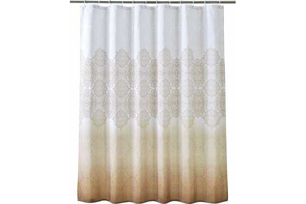 Штора для ванной Carnation Home Fashions Gradient Gold 180х200 см