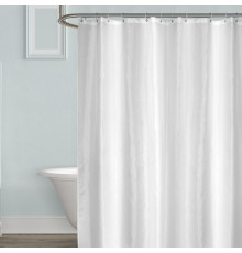 Штора для ванной Carnation Home Fashions Shine White 300х200