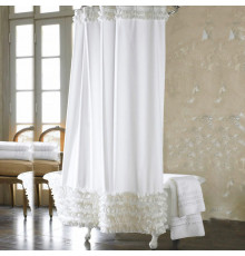 Штора для ванной Carnation Home Fashions Ruffles 180x200