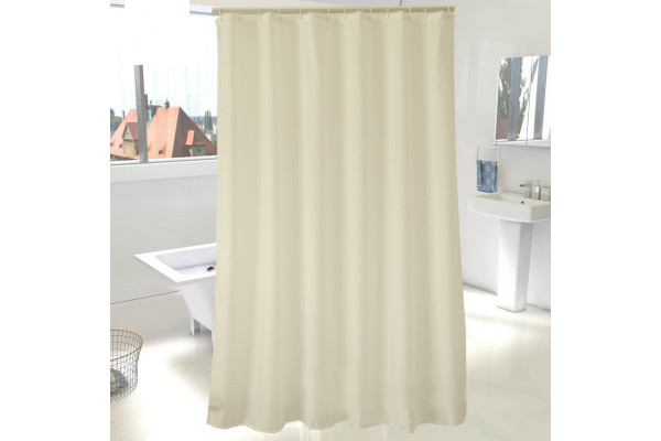 Штора для ванной Carnation Home Fashions Shine Beige 200х240