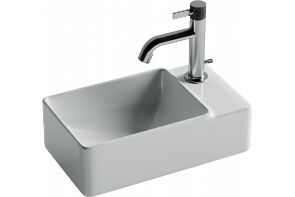 Рукомойник Ceramicanova Element CN5045 R белый глянцевый