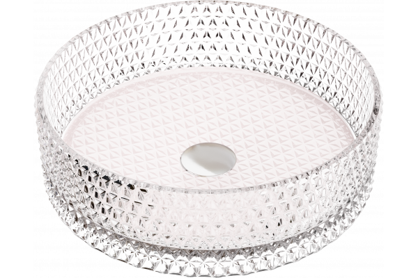 Раковина Ceramicanova Cristal CN6062 прозрачная
