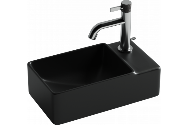 Рукомойник Ceramicanova Element CN5045MB R черный матовый