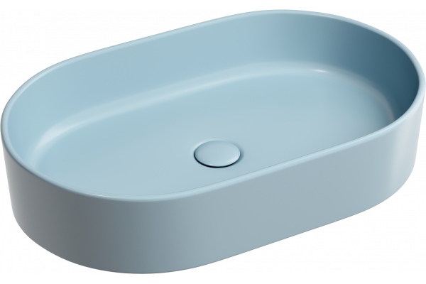 Раковина Ceramicanova Element CN6048ML голубая матовая