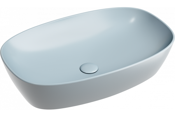 Раковина Ceramicanova Element CN6049MHL серо-голубая матовая