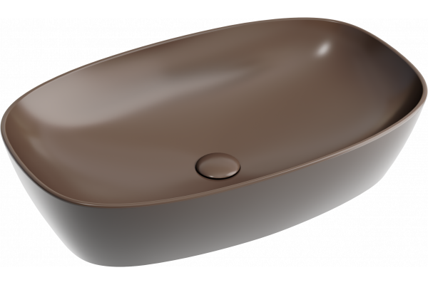 Раковина Ceramicanova Element CN6049MDB темно-коричневая матовая