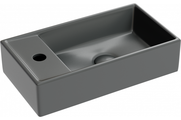 Рукомойник Ceramicanova Element CN6051RMDH темный антрацит матовый