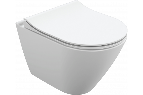 Унитаз подвесной Cersanit City Oval Clean On DPL EO slim