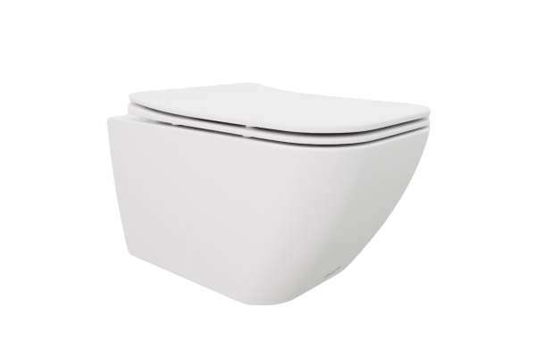 Унитаз подвесной Cerutti Spa Mimi Aria MW CT8919 безободковый, с микролифтом