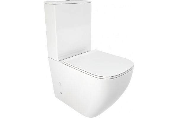 Унитаз-компакт Cerutti Spa Mimi 8707 безободковый, с микролифтом