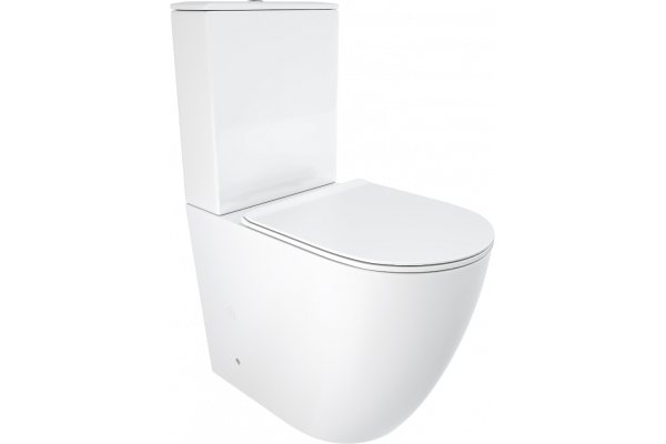 Унитаз-компакт Cerutti Spa Bella 8709 безободковый, с микролифтом