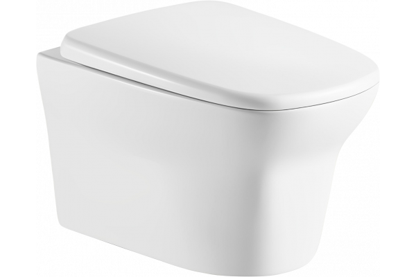 Унитаз подвесной Cerutti Spa Ami Aria 8780 безободковый, с микролифтом