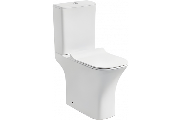 Унитаз-компакт Cerutti Spa Vettore 7192 безободковый, с микролифтом