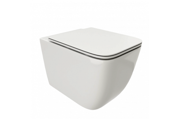 Унитаз подвесной Cerutti Spa Mimi Aria CT8908 безободковый, с микролифтом
