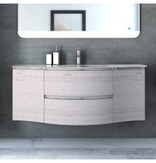 Тумба с раковиной Cezares Vague 140 rovere sbiancato