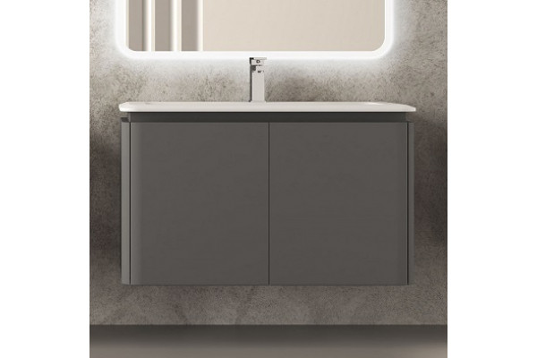 Тумба с раковиной Cezares Stylus 94, grigio nuvola