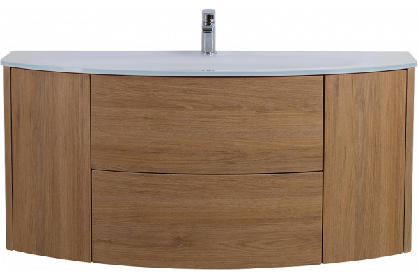 Тумба с раковиной Cezares Eden 120 rovere tabacco, раковина 82368