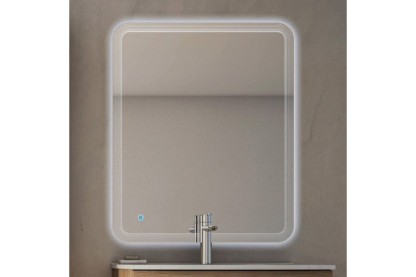 Зеркало Cezares 44998 74х90 c LED-подсветкой touch system