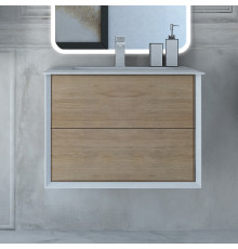 Тумба с раковиной Cezares Bellagio 70 rovere tabacco